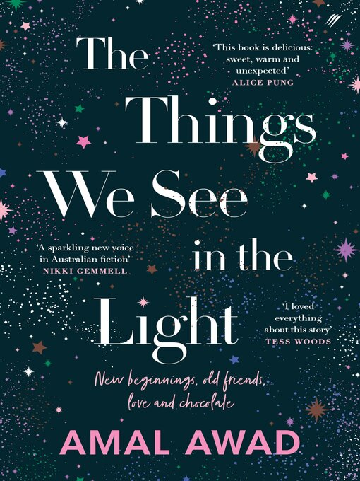 Couverture de The Things We See in the Light